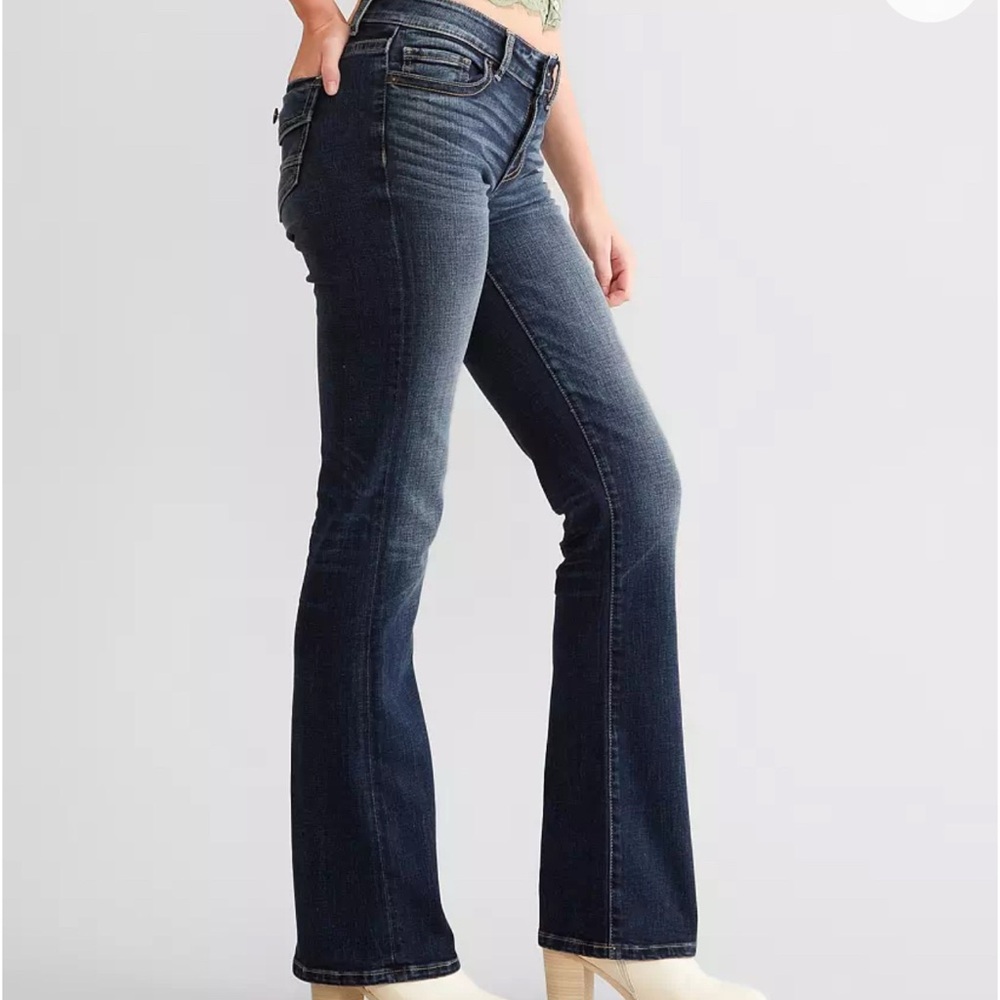BKE Dark Blue Flare Women's Jeans